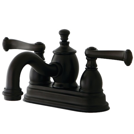 Kingston Brass KS7105FL 4" Centerset Bathroom Faucet, Oil Rubbed Bronze KS7105FL